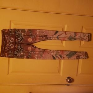 Yoga Democracy "Pretty in Pink" Yoga Leggings XS